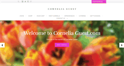 Desktop Screenshot of corneliaguest.com