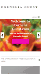 Mobile Screenshot of corneliaguest.com